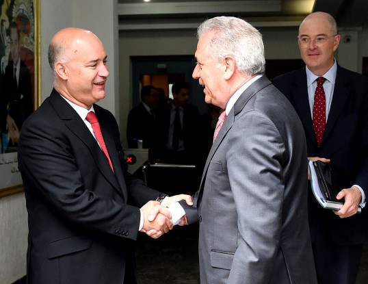 Visit by Dimitris Avramopoulos to Morocco