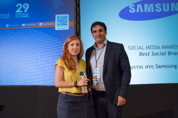 Samsung_Best Social Brand 2016