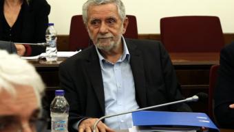 O βουλευτής ΣΥΡΙΖΑ Θοδωρής Δρίτσας, πρόεδρος της προανακριτικής επιτροπής για την NOVARTIS