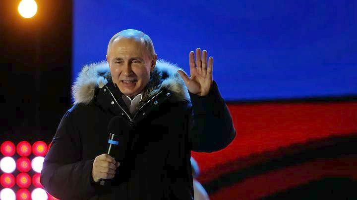 πρόεδρος της Ρωσίας ο Βλαντίμιρ Πούτιν