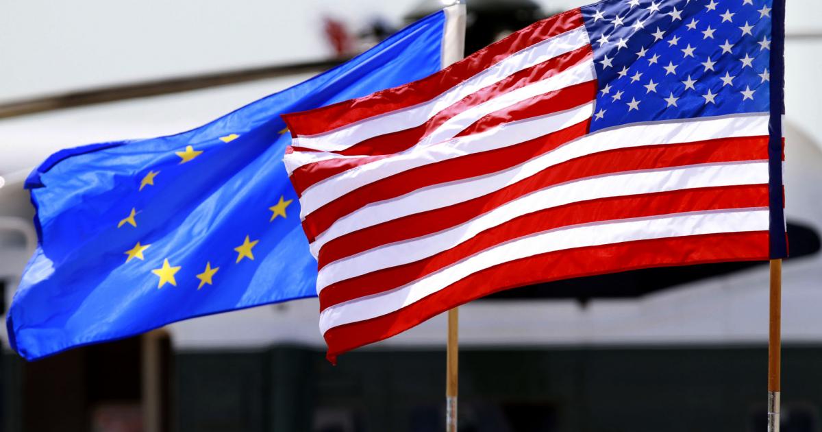 ΗΠΑ ΕΕ σημαίες