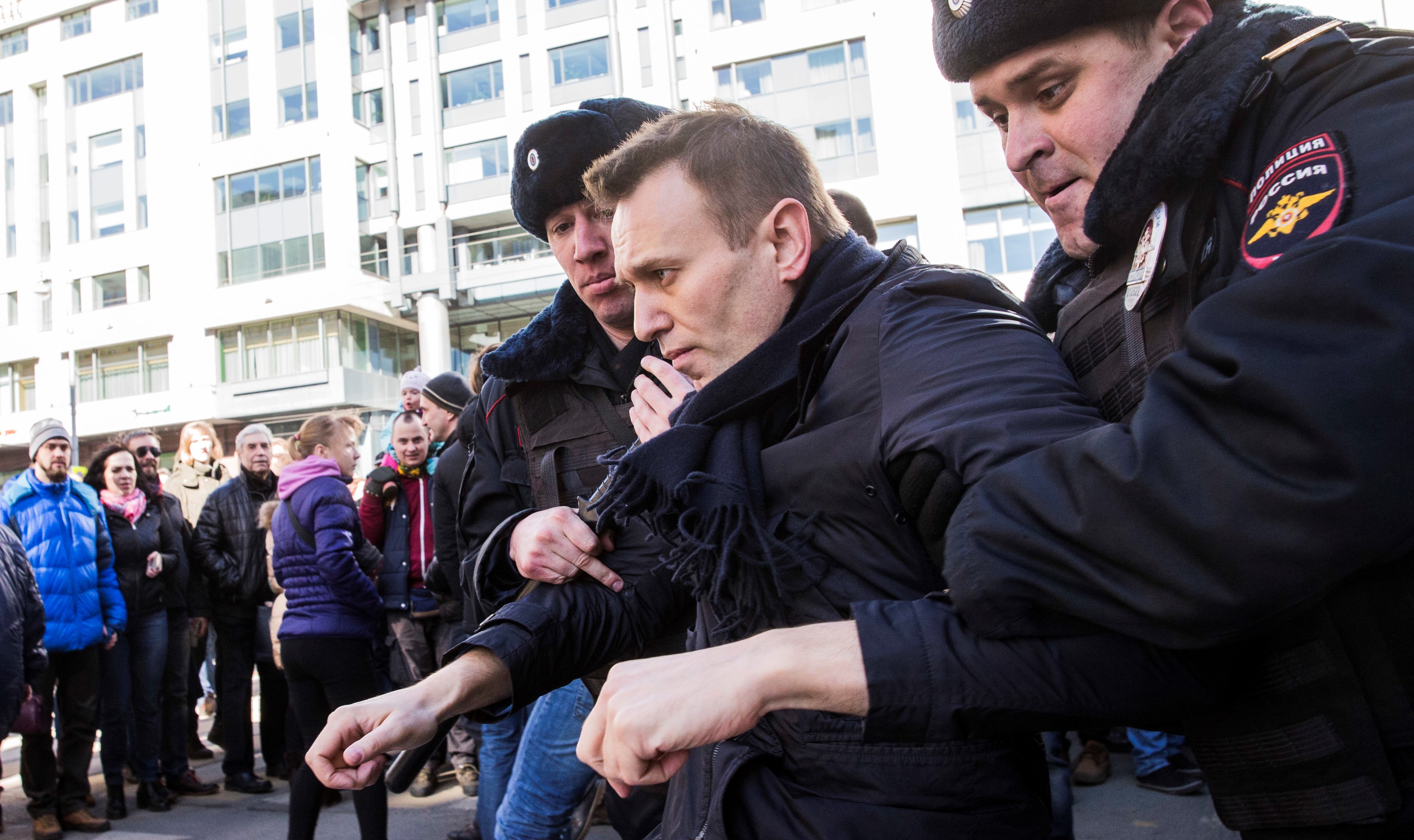 В чем обвиняли навального